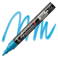 4ARTIST MARKER Pébéo na olejové bázi 4mm – svetlomodrá
