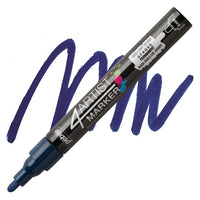 4ARTIST MARKER Pébéo na olejové bázi 4mm – sýta modrá