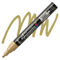 4ARTIST MARKER Pébéo na olejové bázi 4mm – zlatá