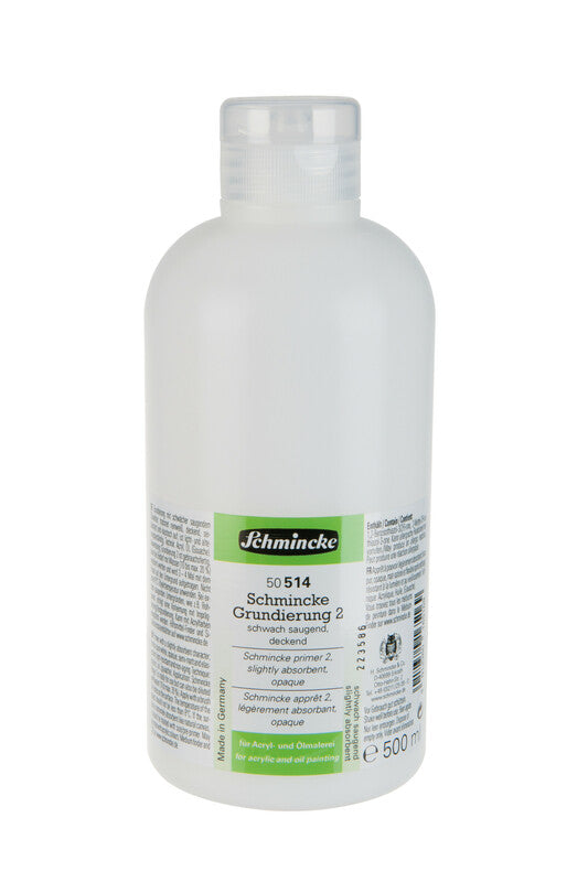 Schmincke primer 2, mírně savý podkladový nátěr 500 ml