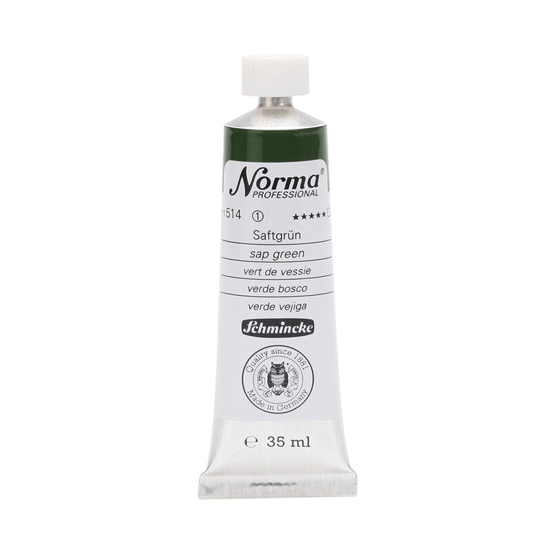 Olejové barvy Schmincke Norma Professional 35 ml – 514 Mízová zelená