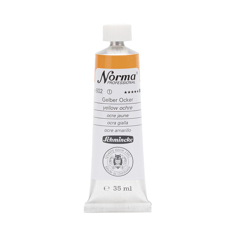 Olejové barvy Schmincke Norma Professional 35 ml – 602 Žlutý okr