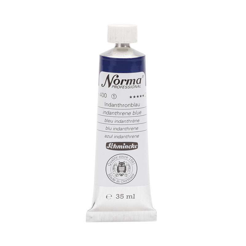 Olejové barvy Schmincke Norma Professional 35 ml – 400 Indanthronová modř