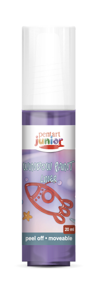 window paint 20 ml, – šeříková