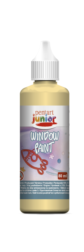 Kontura na sklo Pentart 80 ml, zlatá