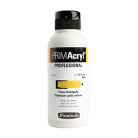 Akrylové barvy Schmincke PRIMAcryl Professional 250 ml – 235 Titanová zlatožlutá tekutá
