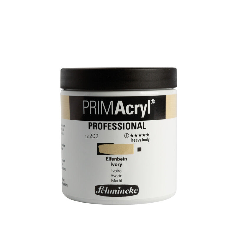 Akrylové barvy Schmincke PRIMAcryl Professional 237 ml – 202 Slonová kost