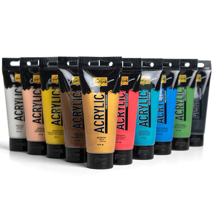 Akrylové barvy Solo Goya - ARTMIE Gold Matches | sada 10 x 100 ml