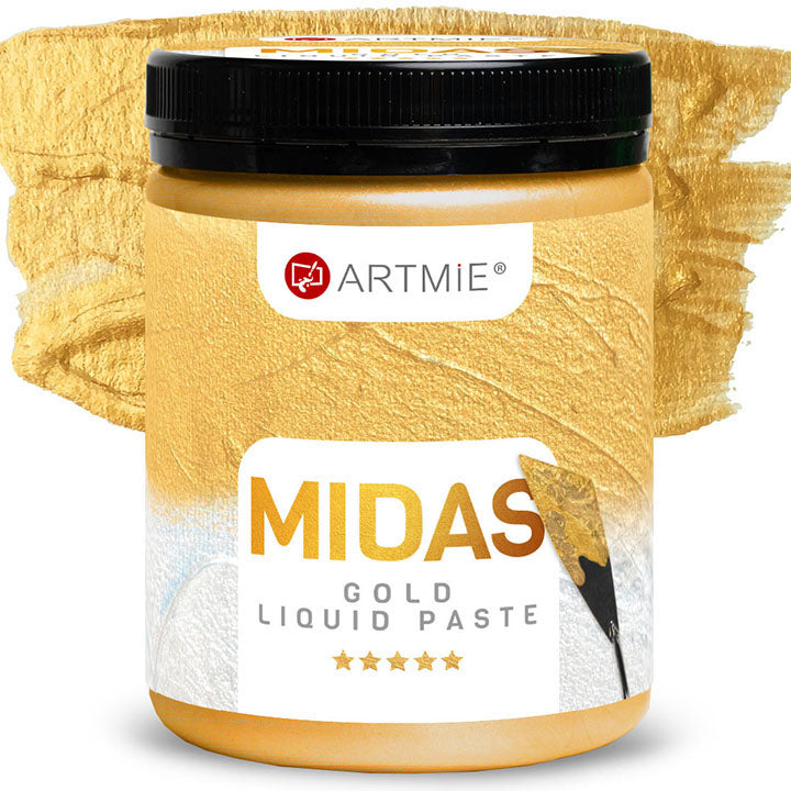 Tekutá metalická pasta ARTMIE MIDAS zlatá