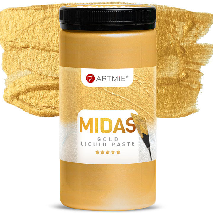 Tekutá metalická pasta ARTMIE MIDAS zlatá