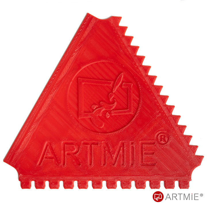 ARTMIE recyklovatelná špachtle/hřeben 3 v 1
