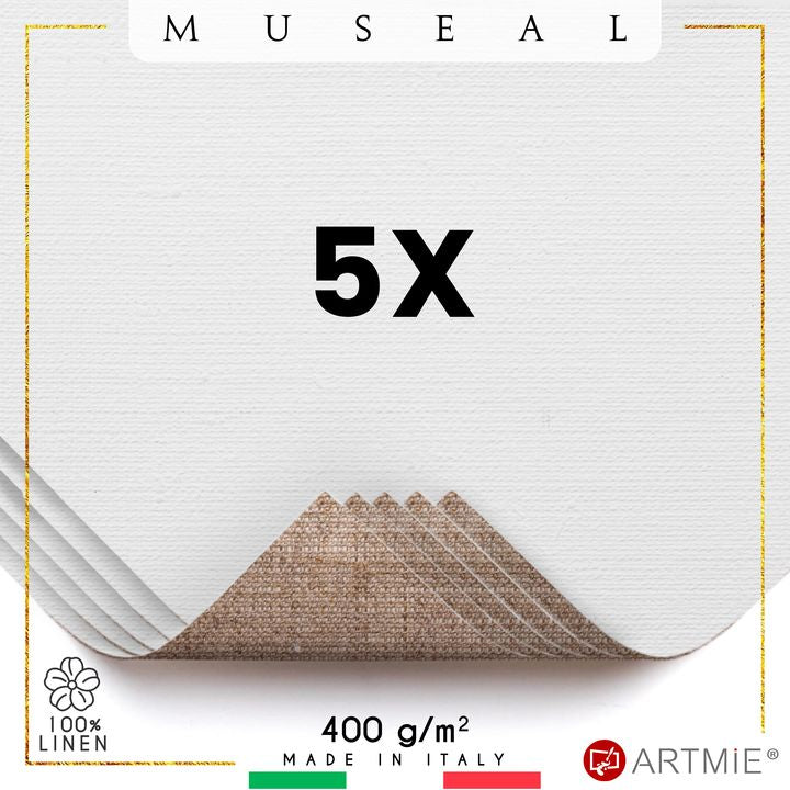 Vzorky malířského plátna  ARTMIE MUSEAL - 5 ks
