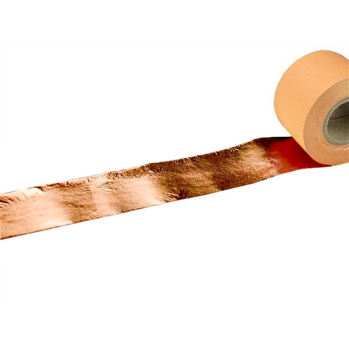 Listy měděné kovové fólie v roli