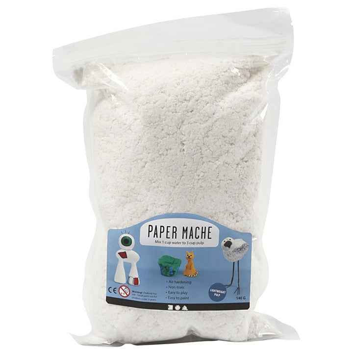 Hmota na paper mechu 140g - bílá