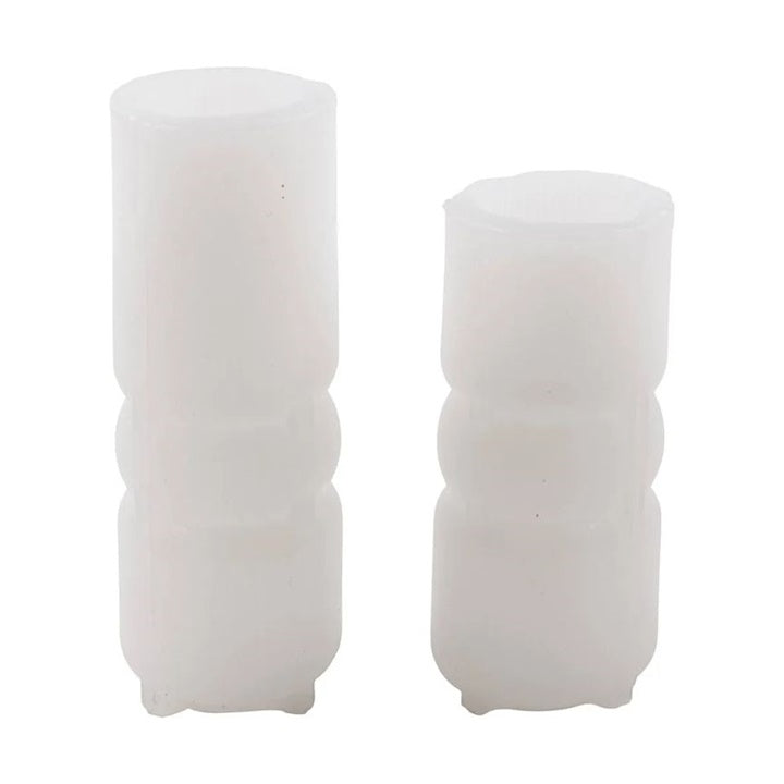 Silikonová forma - žebrovaný válec s obloukem