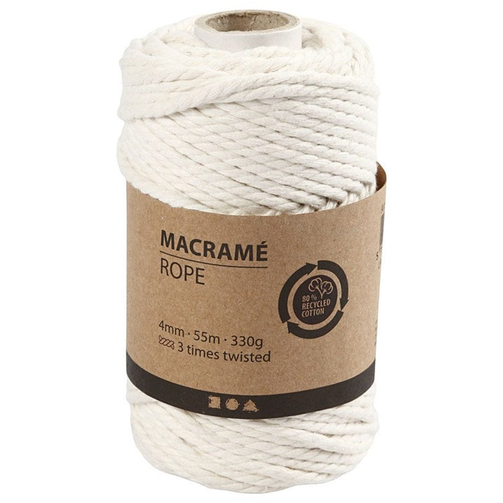 Šňůra na Macramé 4 mm x 55 m