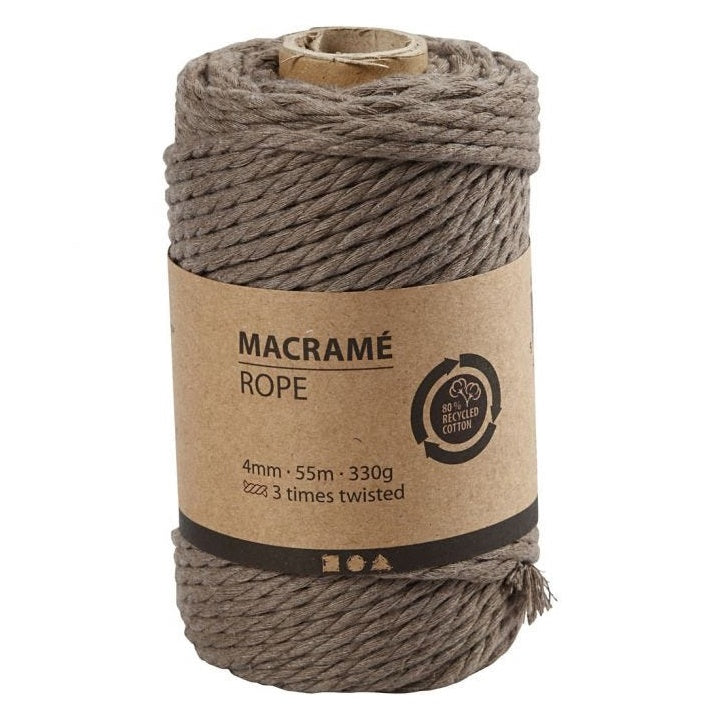 Šňůra na Macramé 4 mm x 55 m
