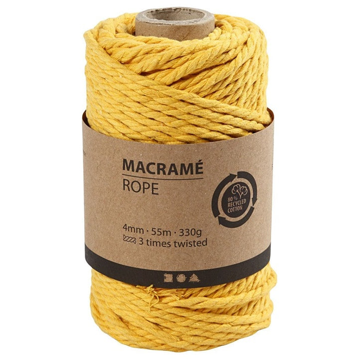 Šňůra na Macramé 4 mm x 55 m