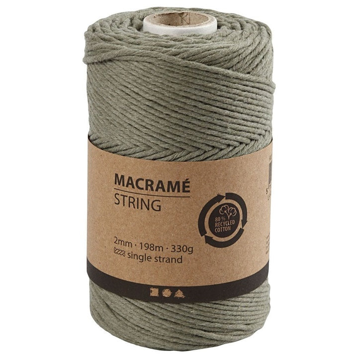 Šňůra na macrame 2 mm x 198 m