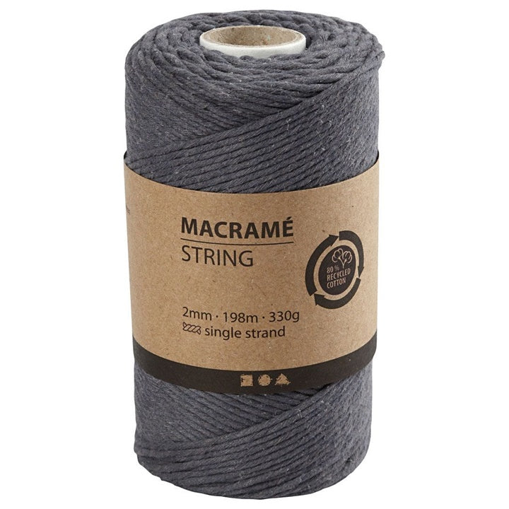 Šňůra na macrame 2 mm x 198 m