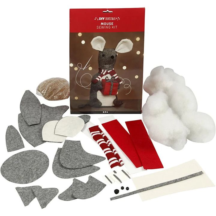 Vánoční myška kreativní sada