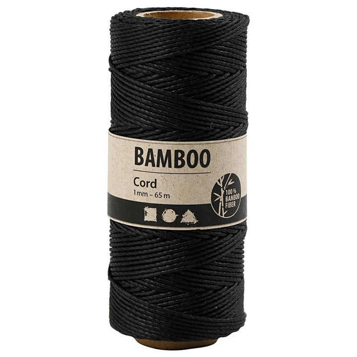 Točený bambusový provázek - 65 m