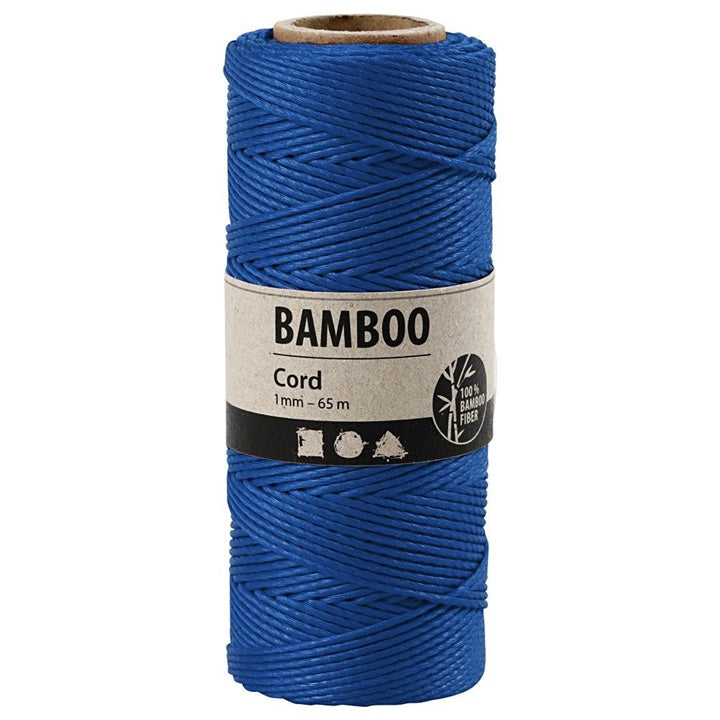 Točený bambusový provázek - 65 m