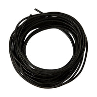 Černá kožená šňůrka 2mm x 4m