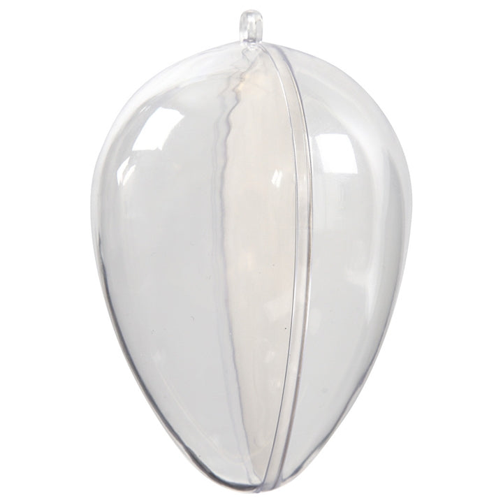 Průhledné akrylové skládací vajíčka - 5 ks / 9 cm