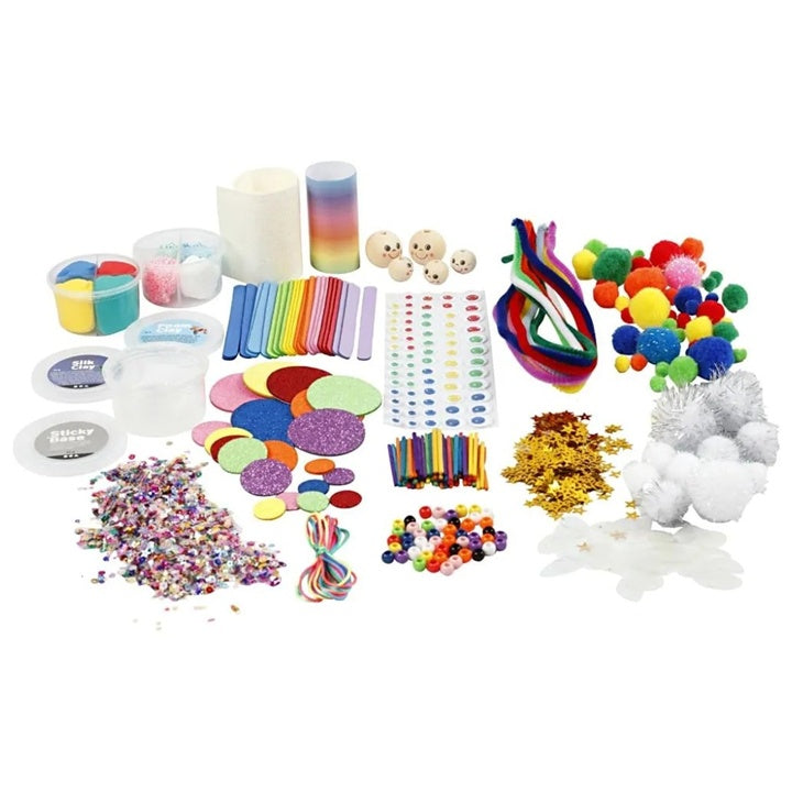 Kreativní sada Rainbow – Mix materiálů
