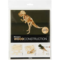 3D dřevěný model dinosaura