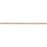 Zlacený řetízek 1 mm x 80 cm