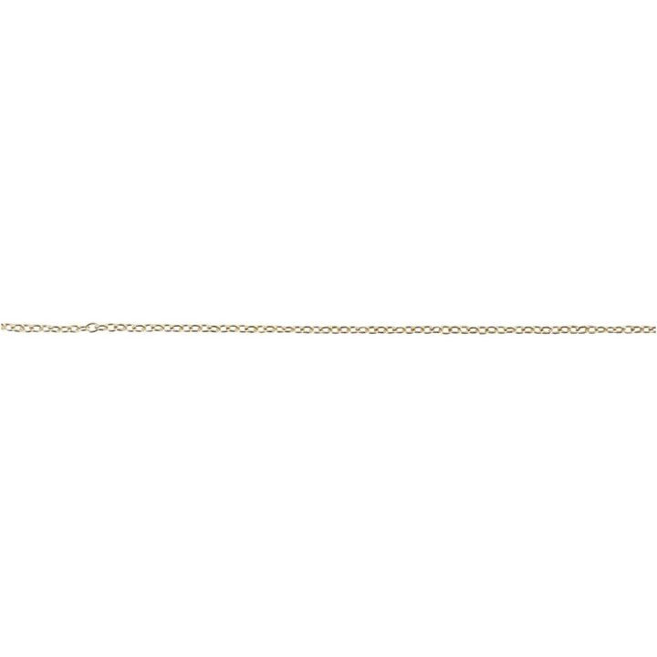 Pozlacený řetízek 2 mm x 2 m