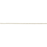 Pozlacený řetízek 2 mm x 2 m