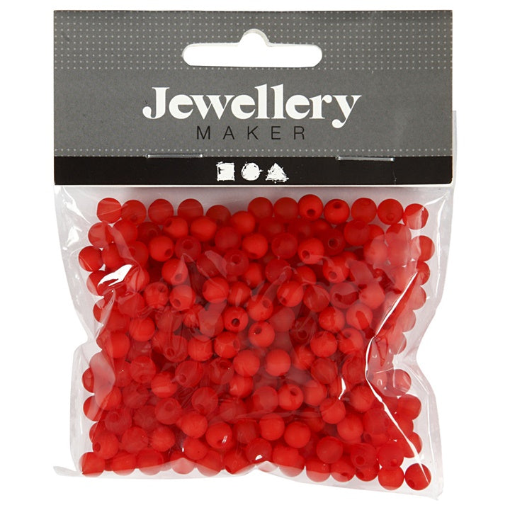 Plastové korálky - 40 g