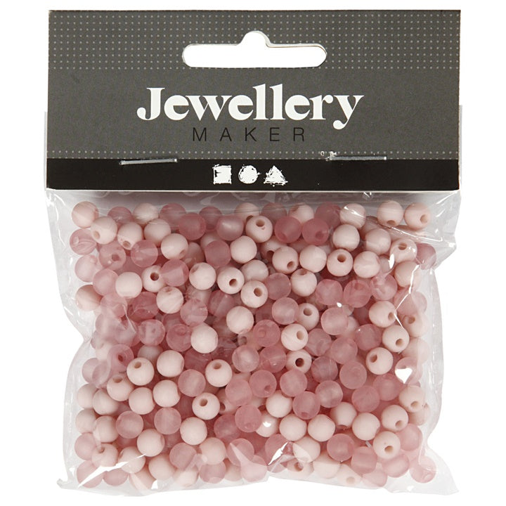 Plastové korálky - 40 g