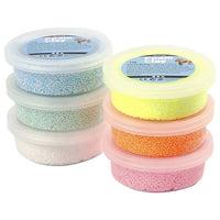 Modelovací hmota Foam Clay pastel glitter 6 x 14g