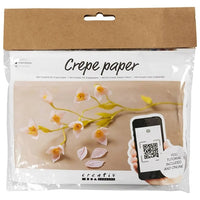Mini kreativní sada | Větev třešňového květu z krepového papíru