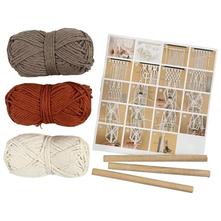 Macrame Kit pro závěsný květináč