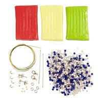 Mini kreativní sada na výrobu šperků – náhrdelník a náušnice