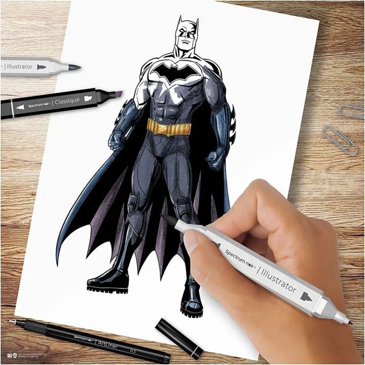 Ilustrace art kit BATMAN