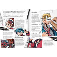 Ilustrační výtvarná stavebnice MANGA A COMIC HEROES