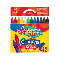 Kulaté voskovky Colorino - sada 12 kusů