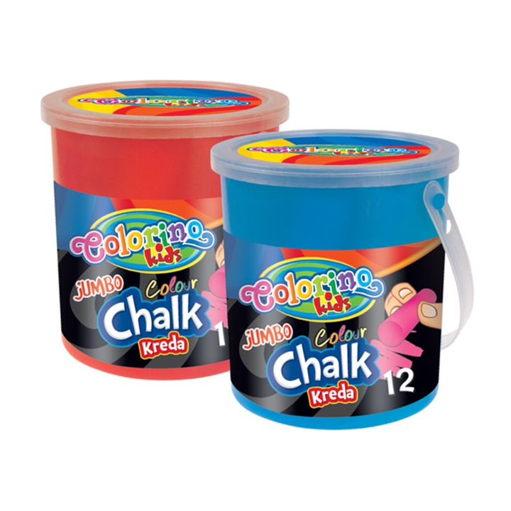 Křídy na chodníky Colorino JUMBO