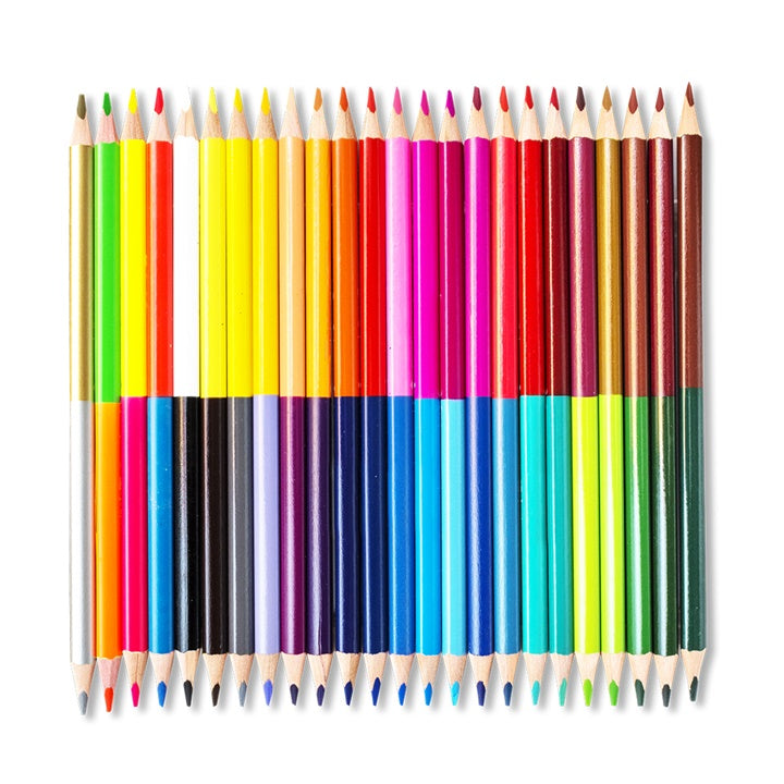 Oboustranné barevné tužky Colorino 24 ks