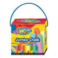 JUMBO Sada křídy na chodník - 15 kusů