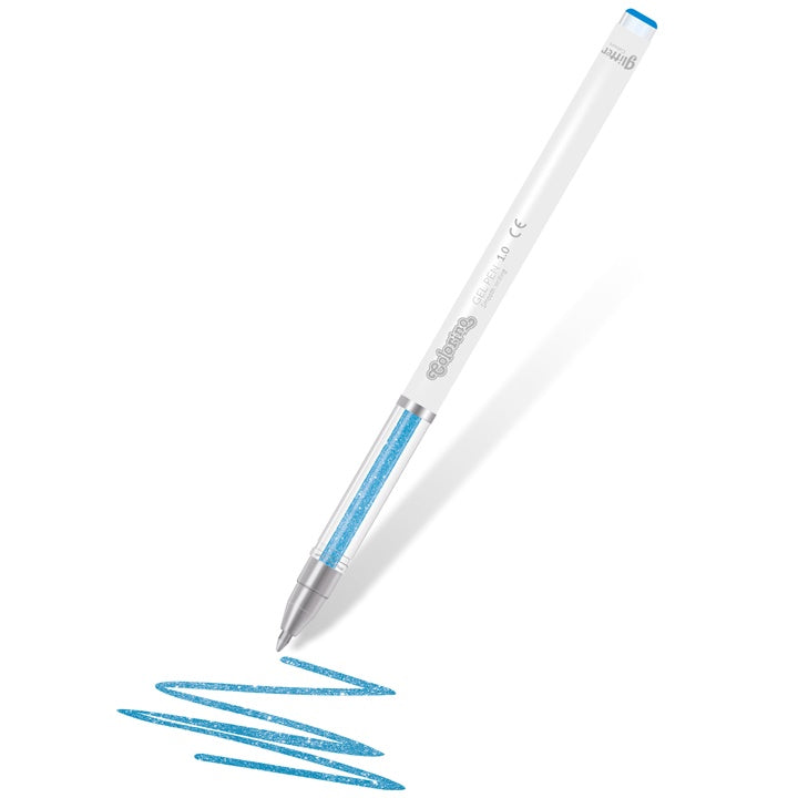 Sada 6 třpytivých gelových per Colorino