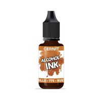 Barevný inkoust CERNIT na bázi alkoholu 20 ml – 775 rezavý