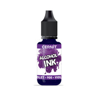 Barevný inkoust CERNIT na bázi alkoholu 20 ml – 900 fialová