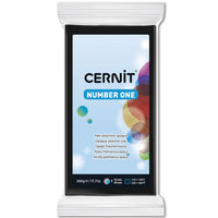 Polymerová hmota CERNIT NUMBER ONE 500 g – Černá